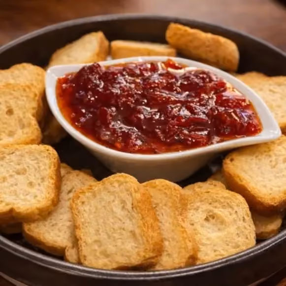 Queijo com compota de pimentos — Pedro Álvares Cabral